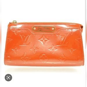 Louis Vuitton Orange Cosmetic Bag